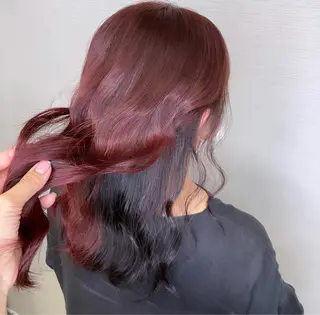 ロング 近藤 楓花のヘアスタイル