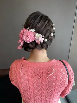 ヘアアレンジ GATE.所属・ちあり ／梅田🎀のヘアスタイル