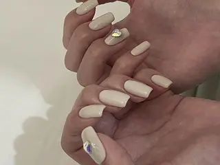 ネイル ki🍒🍒 ki ツルツルネイルのネイルデザイン