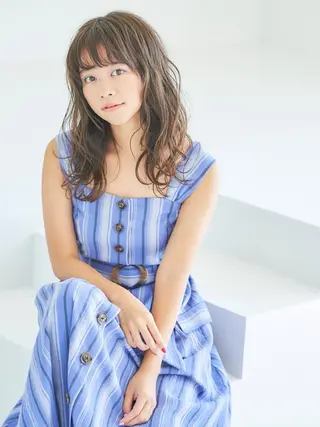 ロング 新田龍之輔 →メンズ/派手髪のヘアスタイル