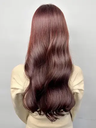 ロング カラー 髪質改善✴️艶ケア 透明感カラー🫧颯太のヘアスタイル