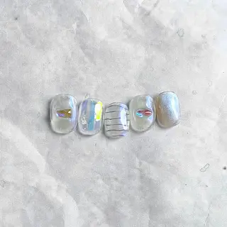 ネイル フリーランス¨̮⃝ ネイリストOKADAのネイルデザイン