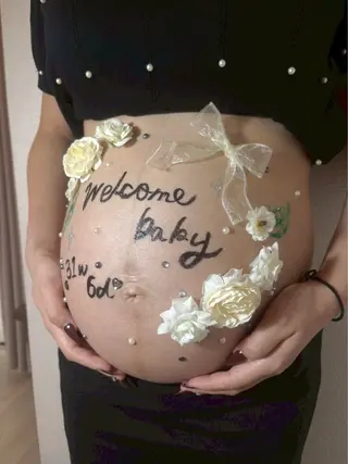 Aulu'bネイル ボディージュエリーのネイルデザイン