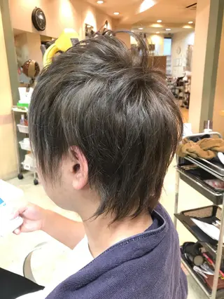 ショート カラー メンズ Kosuge Takafumiのヘアスタイル