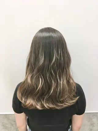 ロング カラー go today shaire salon 本店所属・yoshi ☆のヘアスタイル