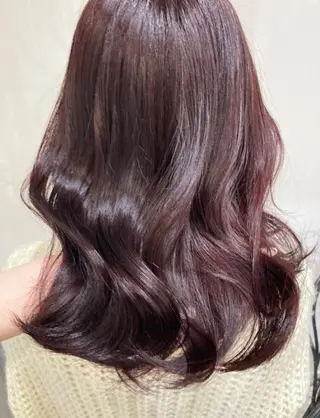 ロング カラー mizu kiのヘアスタイル