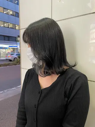 ミディアム 【美容室が苦手な方 専問美容室】MIHOのヘアスタイル