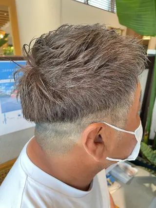 カラー メンズ 高木 櫻のヘアスタイル