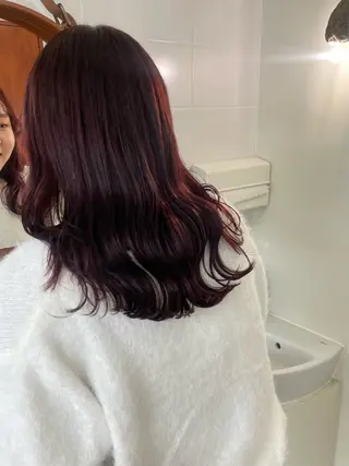 ロング aco/名古屋.栄 ボブ/透明感カラーのヘアスタイル