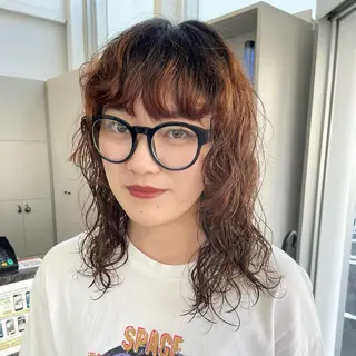 ミディアム パーマ パーマ/レディース カット/伊藤萌のヘアスタイル