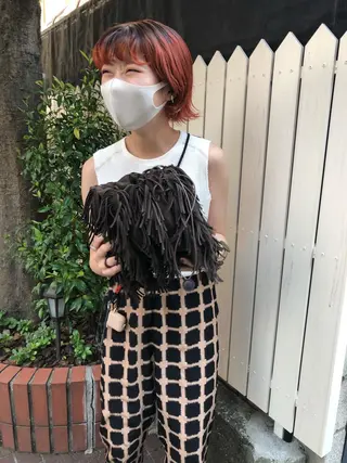 ショート カラー NOUN所属・eri kinjoのヘアスタイル