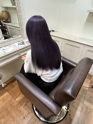 カラー 福井 愛瑠のヘアスタイル