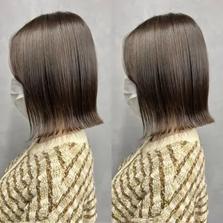 ミディアム 【ボブ、ミディアム、 髪質改善】浅川俊輝のヘアスタイル