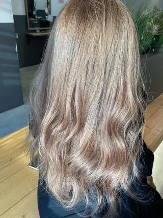 ロング カラー 🩷🍭中津・梅田 エリア🍬💜のヘアスタイル