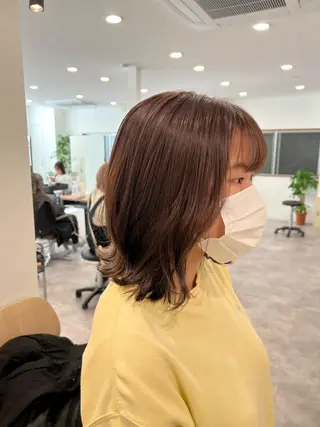 ミディアム Loem【ロエム】所属・RINA 【Loem】のヘアスタイル