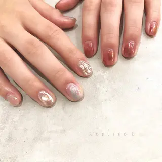 ネイル Yuriko Omi パラジェル/渋谷のネイルデザイン