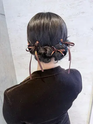 ヘアアレンジ 女性に人気♪ はやしほのかのヘアスタイル