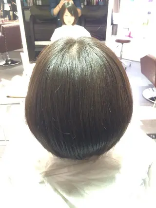 ショート ミディアム CHAINON 近鉄奈良店のヘアスタイル