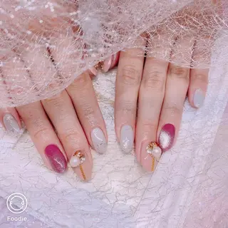 ネイル 長さだし専門店 M2　rikaのネイルデザイン