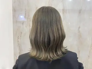 ミディアム カラー SYUYA/パーマ/ マッシュスタイル特化のヘアスタイル