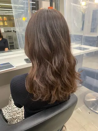 セミロング 【美容室が苦手な方 専問美容室】MIHOのヘアスタイル