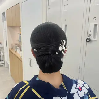 ヘアアレンジ ユイナ 🕊NaVI ベージュ/透明感のヘアスタイル