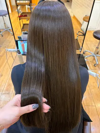 ロング カラー Uil所属・ながこ /透明感カラーのヘアスタイル