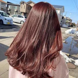 ミディアム CRACE「店長」 アヤカのヘアスタイル