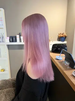 ロング カラー daiki 原宿のヘアスタイル