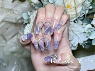 ネイル E.N🦋 長さ出し/持ち込みのネイルデザイン