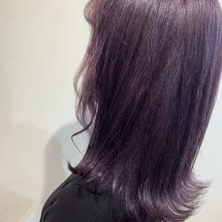 セミロング 艶髪カラー🫧 髪質改善🪽萩原のヘアスタイル