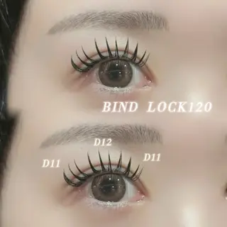 マツエク・マツパ Minami .のマツエク・マツパデザイン