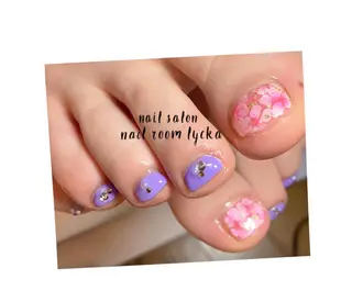 ネイル ﾈｲﾙﾙｰﾑﾘｯｶ 𝐦𝐚𝐲𝐮のネイルデザイン