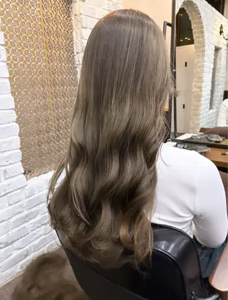 ロング カラー 🦄🩵YUNA 🩵🦄のヘアスタイル