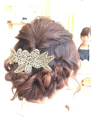 ミディアム ヘアアレンジ メンズ指名多数!! SiLO 田島のヘアスタイル