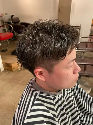 ショート メンズ わかばやし ゆうこのヘアスタイル