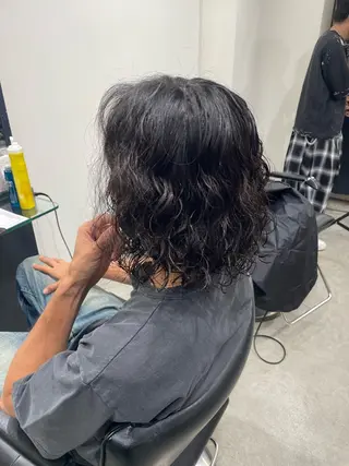 パーマ メンズ fifth PARK所属・fifth PARK HIN★T★のヘアスタイル