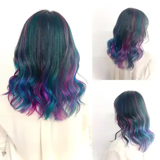 セミロング カラー パーマ ヘアアレンジ メンズ キッズ ネイル マツエク・マツパ ✨最強美容師✨ 💙にっしー西村💙のヘアスタイル