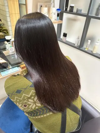 ロング 宮澤  タケル ミディアムヘアのヘアスタイル