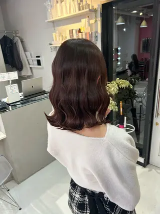 ミディアム カラー 弓矢 叶のヘアスタイル