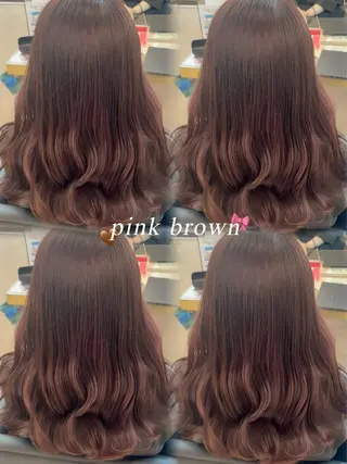 ロング カラー 暖色/髪質改善/ ツヤ髪🎀本田愛来のヘアスタイル