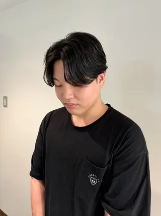 パーマ メンズ Tink　天神店所属・今村賢治/メンズ/ レイヤー✨艶カラーのヘアスタイル