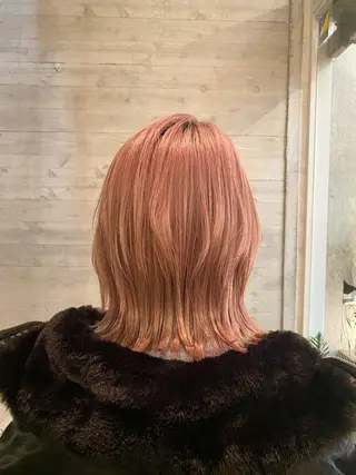 ミディアム カラー 平成ギャル×韓国 mix💖MIKUのヘアスタイル