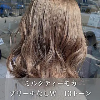 カラー 艶髪レイヤーの王 復活の大澤竜馬のヘアスタイル