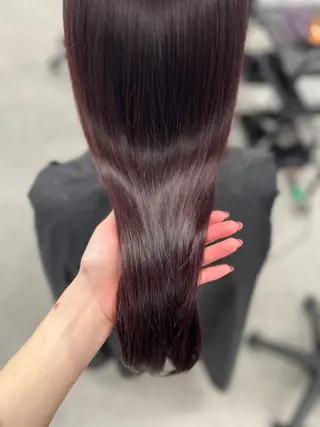 カラー ベージュ・ラベンダー カラー🎀りりのヘアスタイル