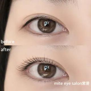 マツエク・マツパ mite　eye salon常滑のマツエク・マツパデザイン