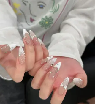 ネイル 長さだし専門 ありさのネイルデザイン