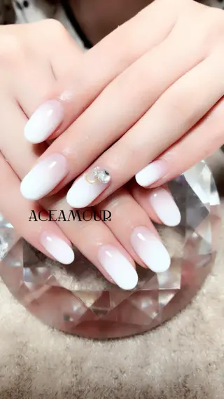 ネイル ネイル/耳つぼ /新ホワイトニングのネイルデザイン