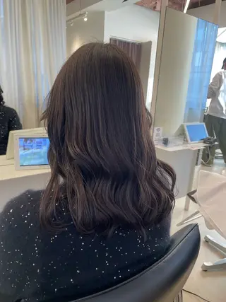 ミディアム acoron.池袋所属・モデル様募集中/ 赤髪人気/Renaのヘアスタイル