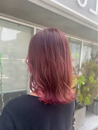 カラー ハイトーン/くすみ カラー seina★のヘアスタイル